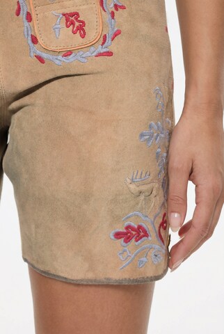 Ulla Popken Regular Pants in Beige
