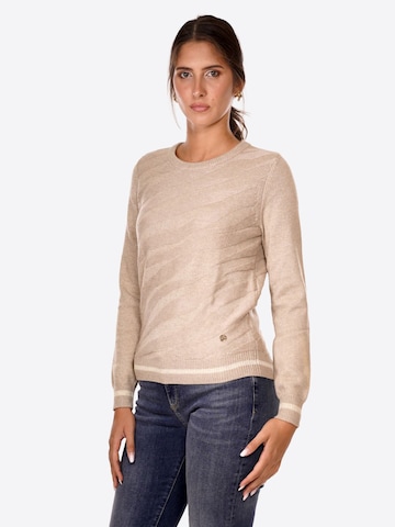 Pull-over 'Maglia' Yes Zee en marron