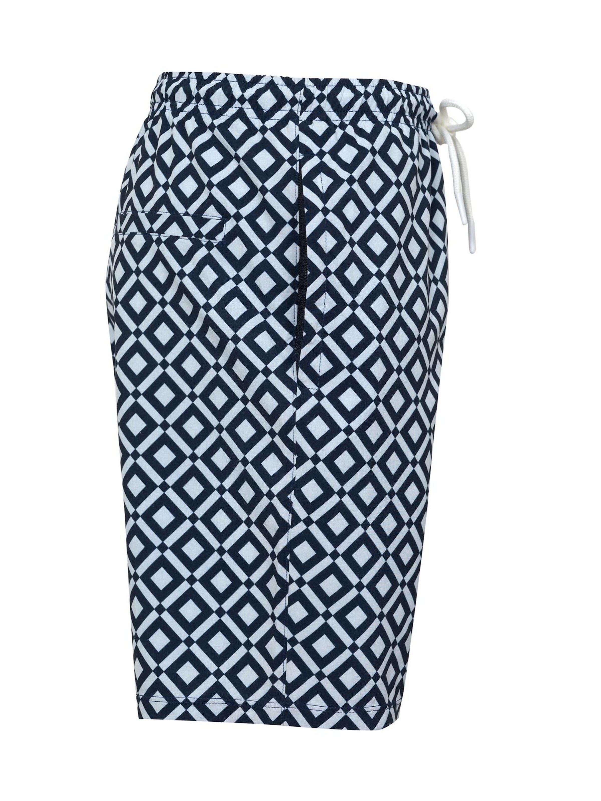 La V Zwemshorts in Blauw