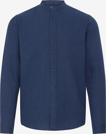 Coupe regular Chemise ' BHLines ' BLEND en bleu : devant