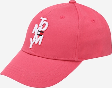 Bonnet TOMMY HILFIGER en rose : devant