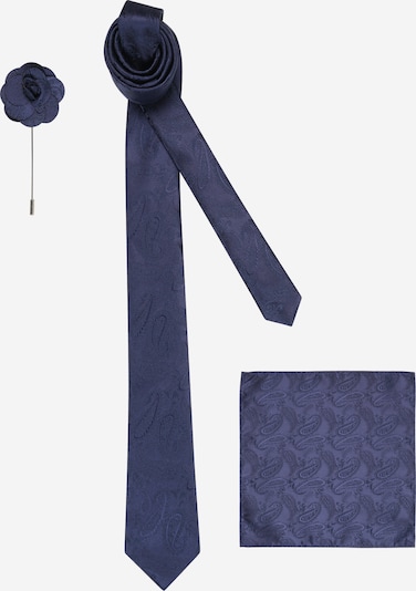 Cravată BURTON MENSWEAR LONDON pe albastru marin / bleumarin, Vizualizare produs