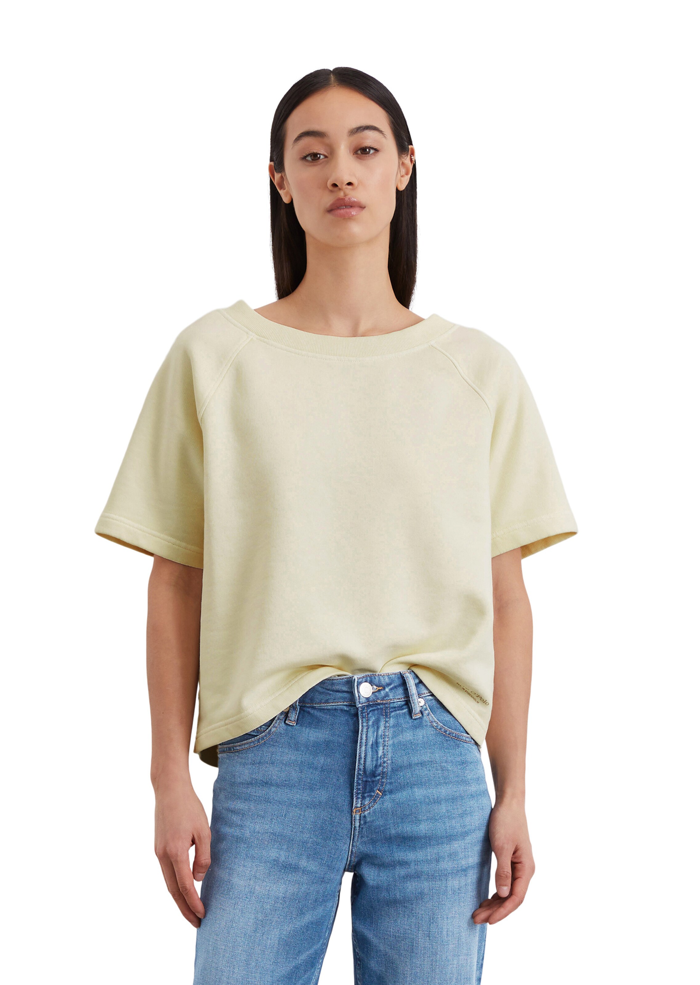 balta Marc O'Polo Megztinis be užsegimo: priekis