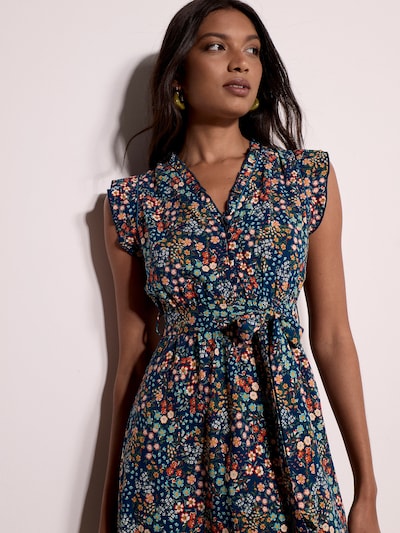 Apricot Robe ' ' en 34 en orange, Vue avec produit