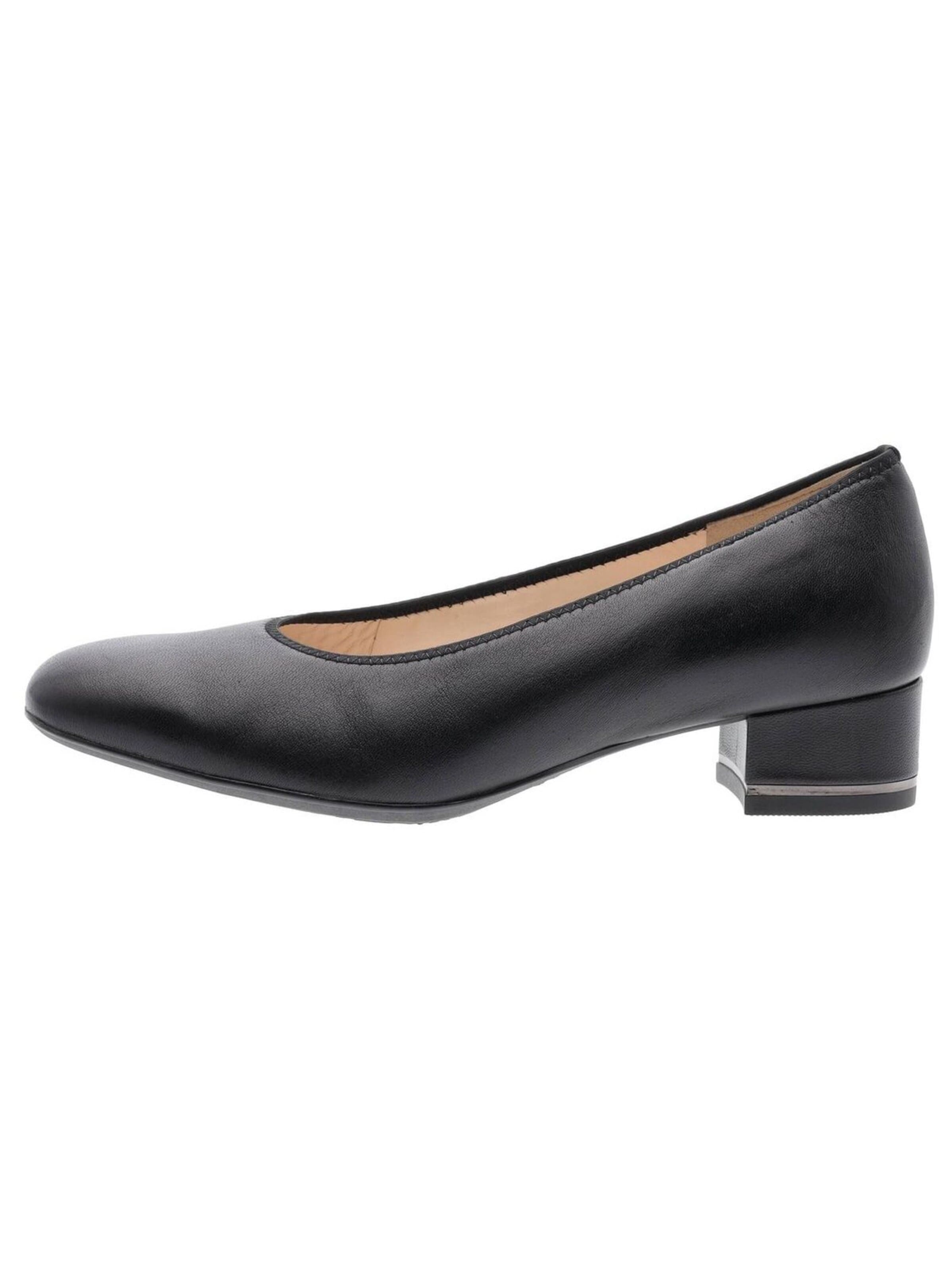 ARA Pumps 'Flacher Pump Damen 12-11838-01 Echtleder in schwarz'‌‌‌‌‌‌‌‌ in Schwarz: Vorderseite
