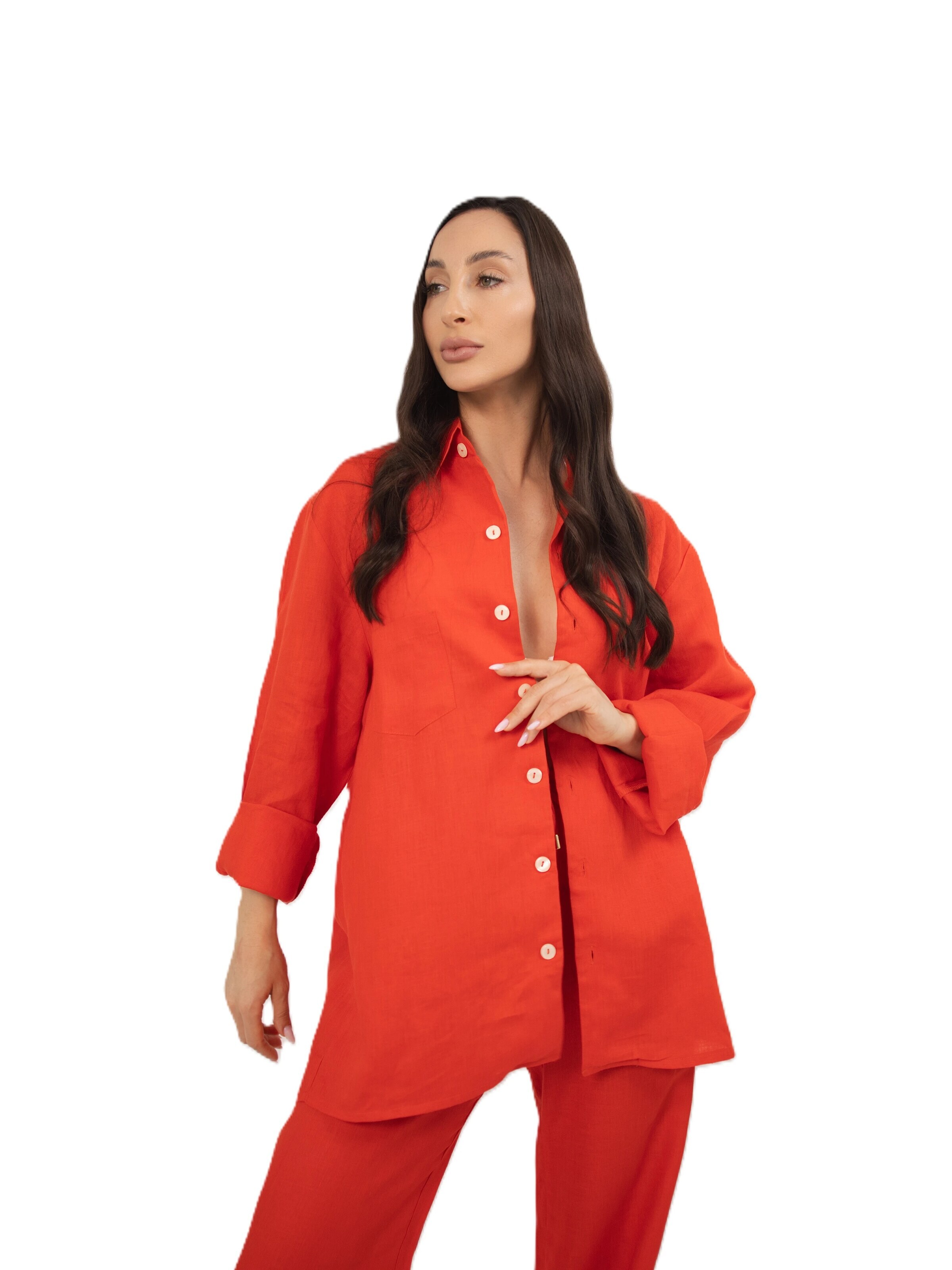 BREEZERA Bluse‌‌‌‌‌‌‌‌‌ in Rot: Vorderseite