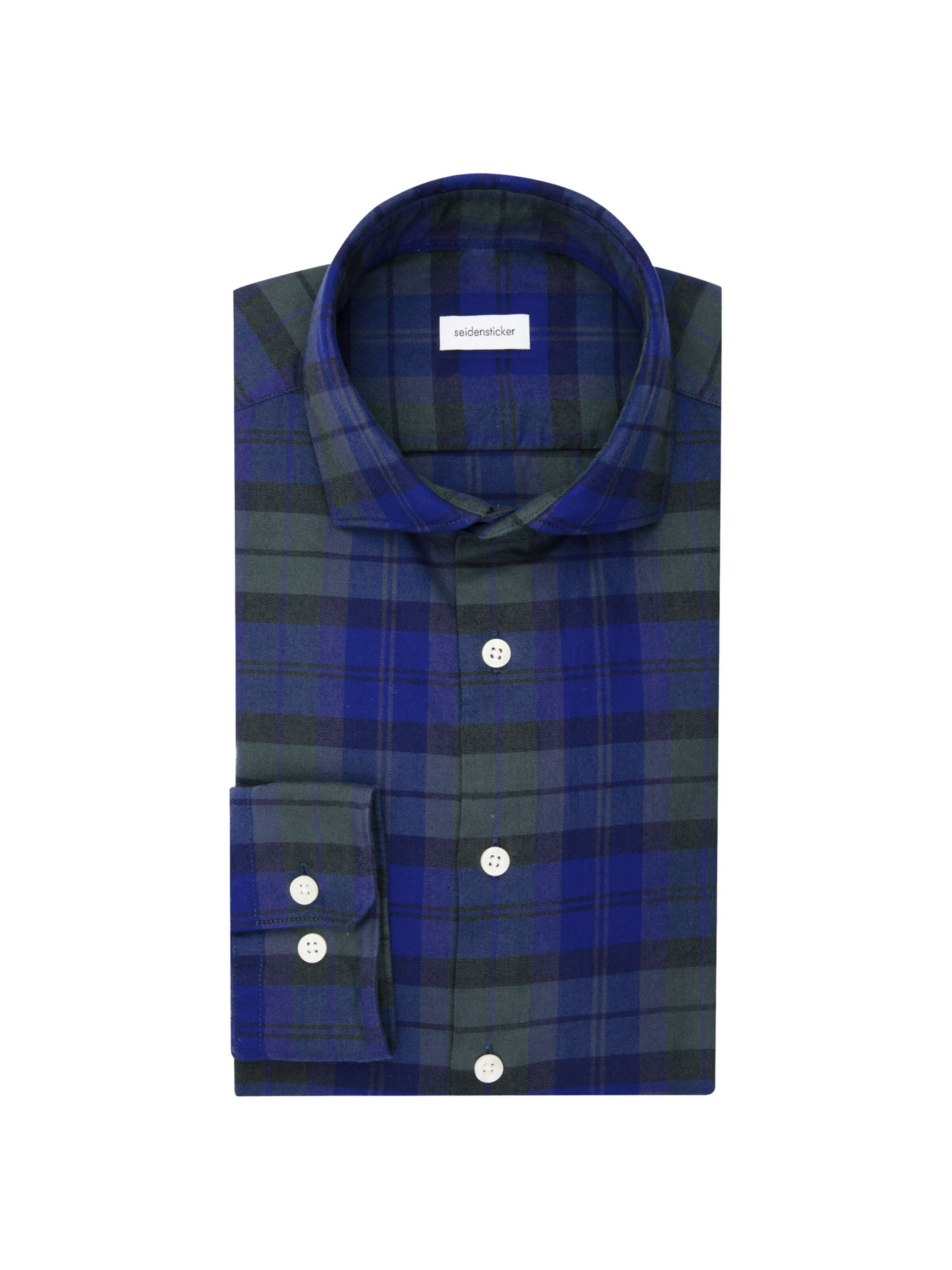 SEIDENSTICKER Slim fit Overhemd in Blauw