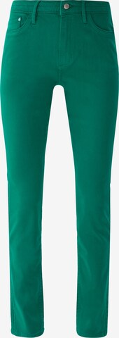 s.Oliver Jeans in Groen: voorkant