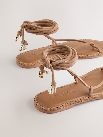 Next Zehentrenner 'Forever Comfort' in Braun