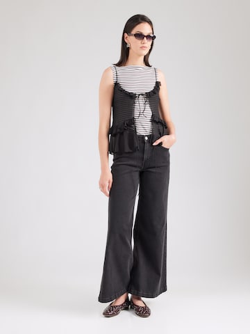 ONLY Wide Leg Jeans 'ONLCALIFORNIA' in Schwarz
