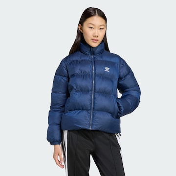 ADIDAS ORIGINALSZimska jakna 'Adicolor' - plava boja: prednji dio
