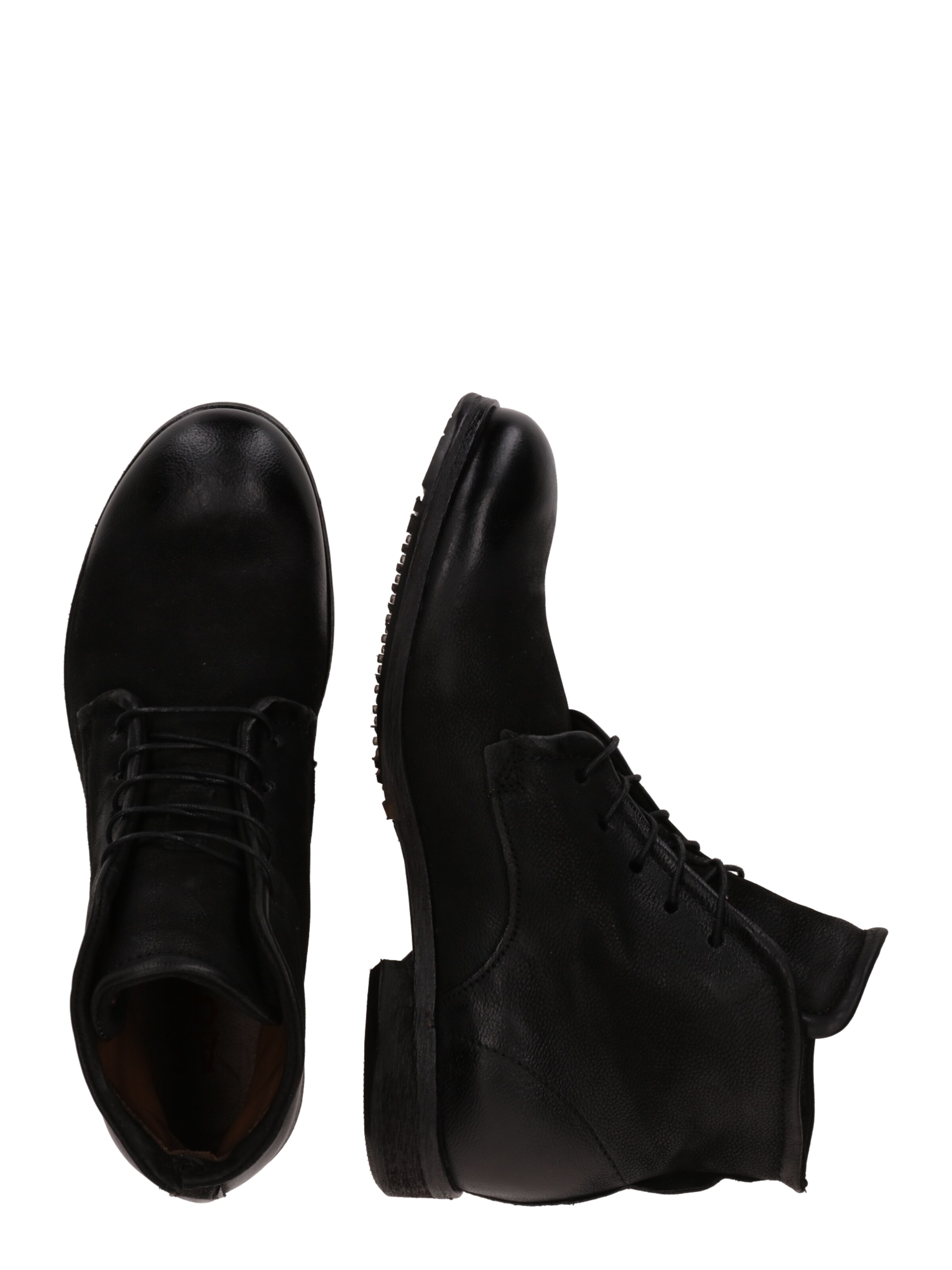 A.S.98 Ботинки на шнуровке в Черный