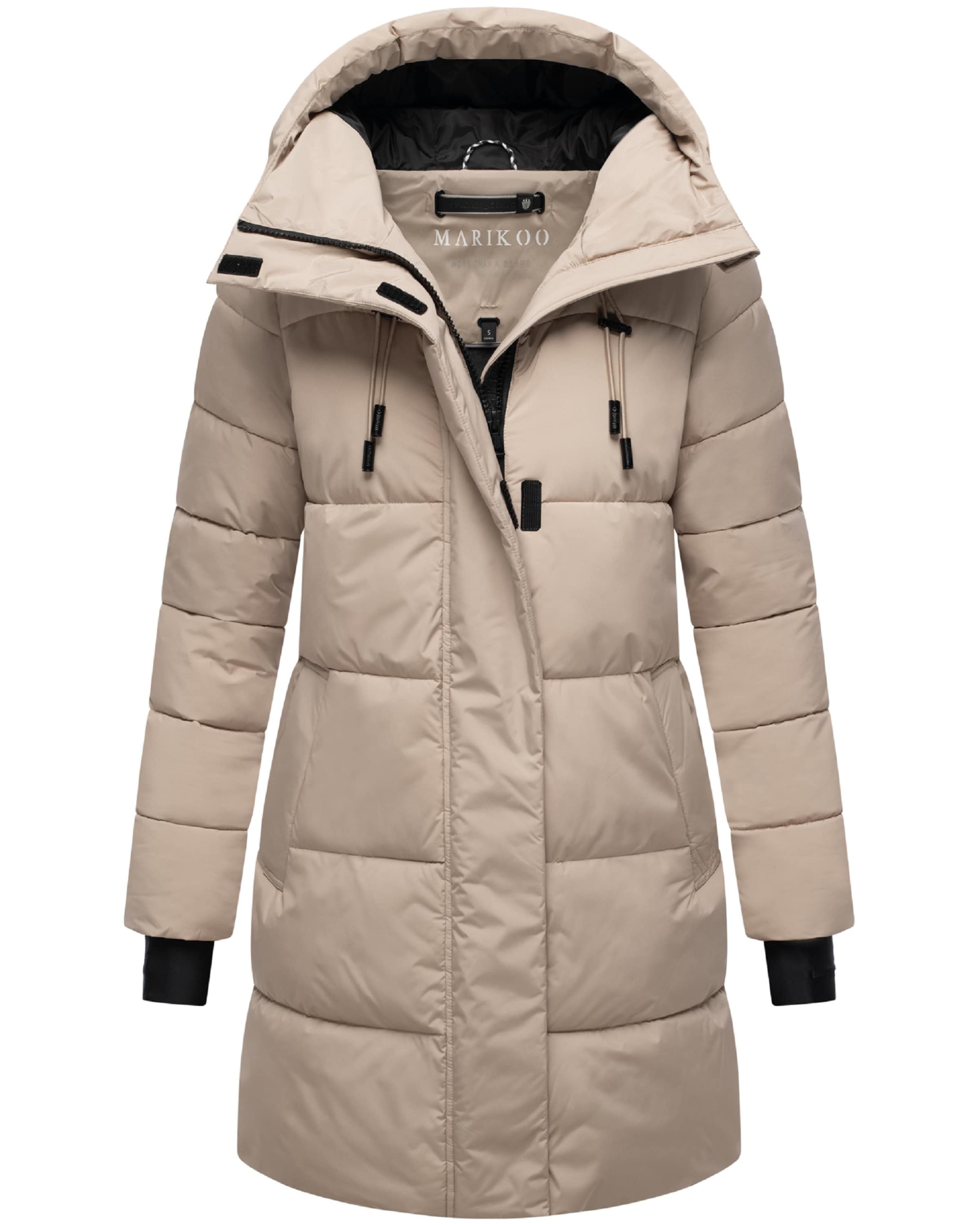 MARIKOO Winter coat 'Kaituu XVI' in Beige