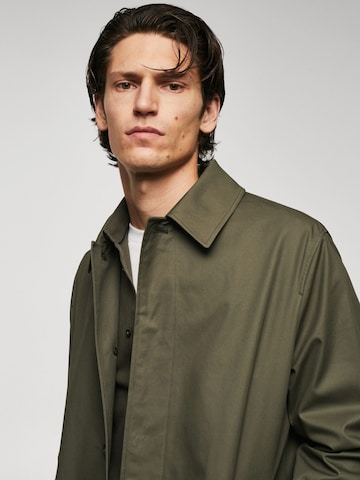 Manteau mi-saison 'Chayton' MANGO MAN en vert