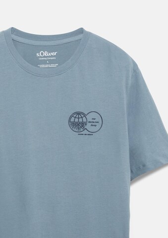 s.Oliver T-Shirt in Blau: Vorderseite