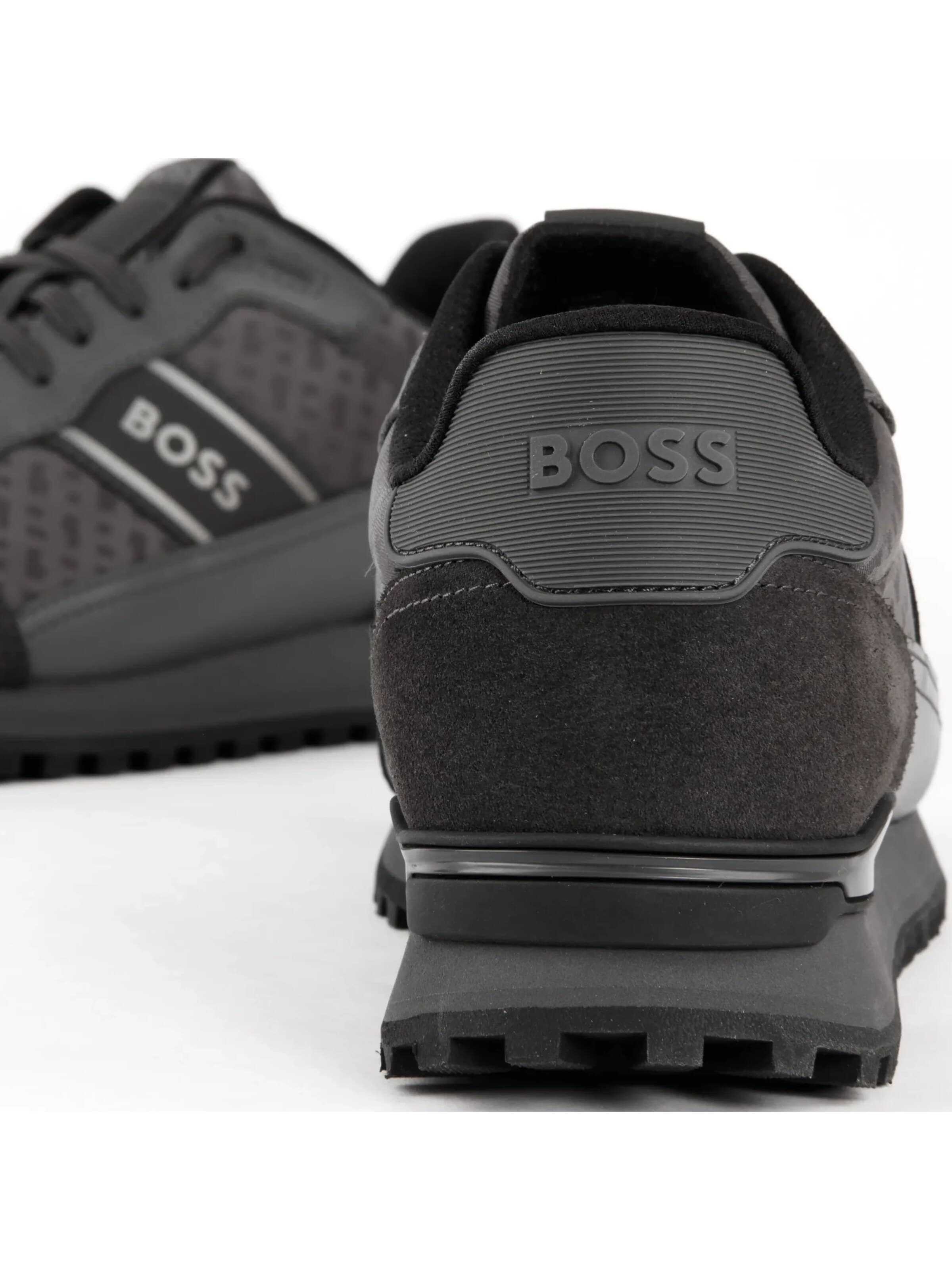 BOSS - Zapatos con cordón 'Parkour L Runn' en negro