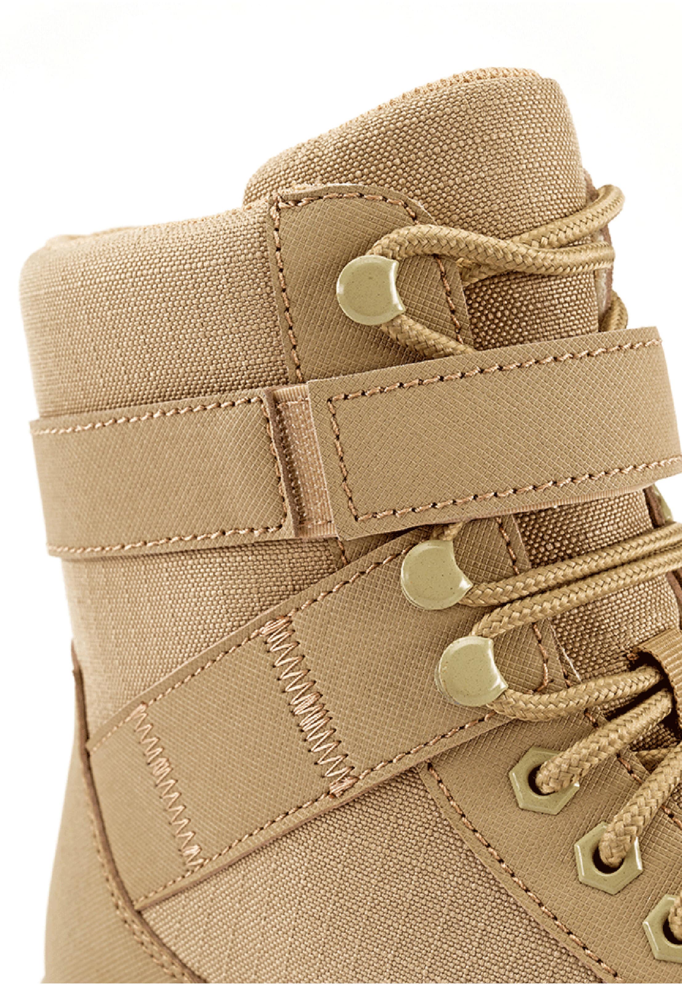 Brandit Schnürstiefelette in Beige