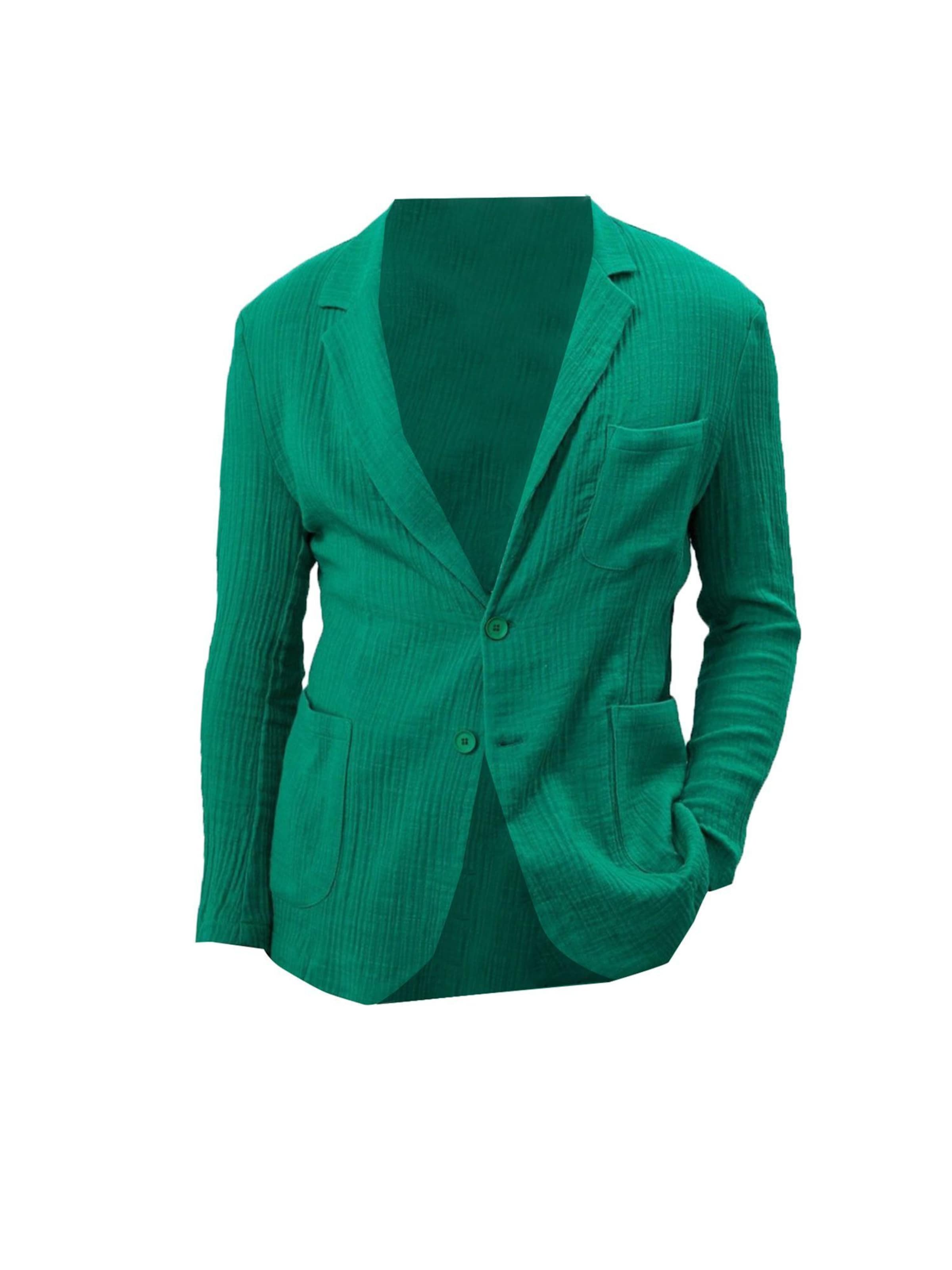 Antioch Regular Fit Jakke i grøn: forside