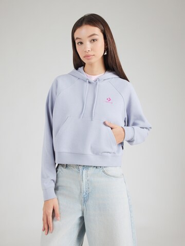 CONVERSE Sweatshirt 'STAR CHEV' i blå: framsida
