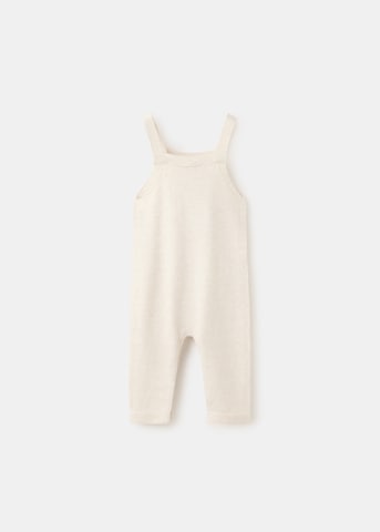 MANGO KIDS Regular Haalari 'DUNGAREES BREST3' värissä beige