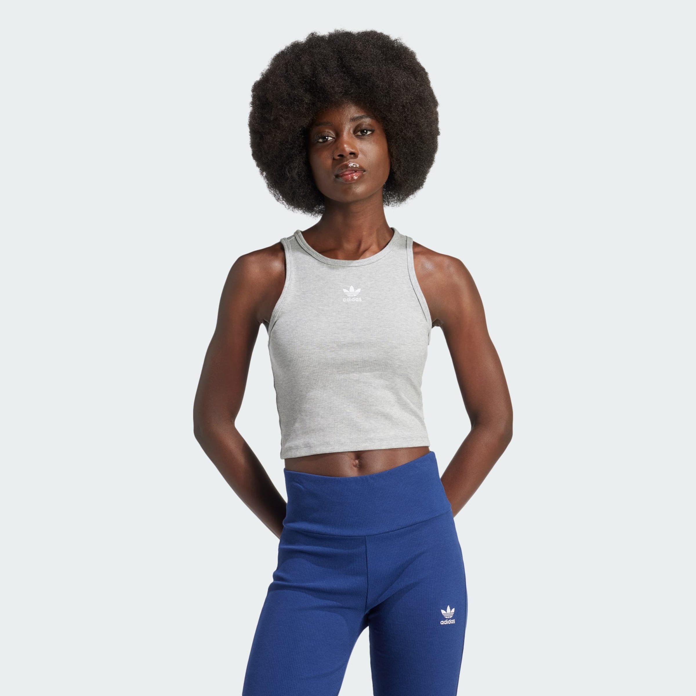adidas leggings and crop top