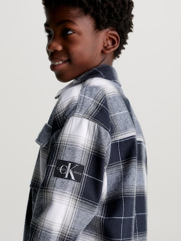 Calvin Klein Jeans Rovný strih Košeľa - Čierna