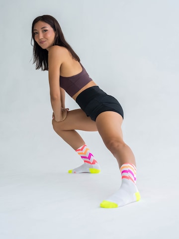 INCYLENCE Sportsocken 'WAVES' in Orange