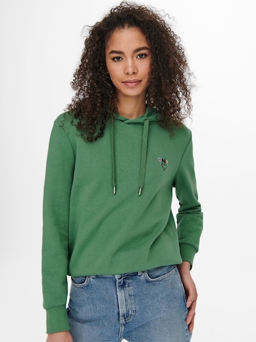ONLY Sweatshirt i grøn: forside