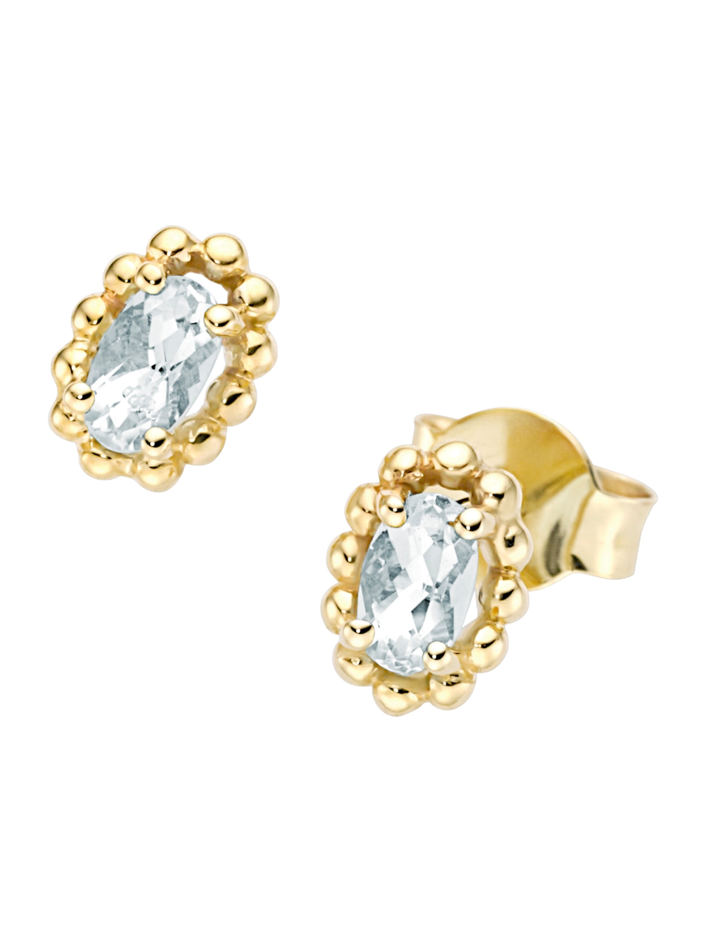 Luigi Merano - Pendientes en azul: frente