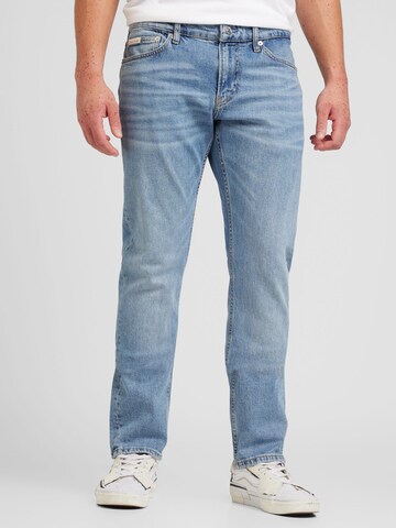 Coupe slim Jean Calvin Klein Jeans en bleu : devant