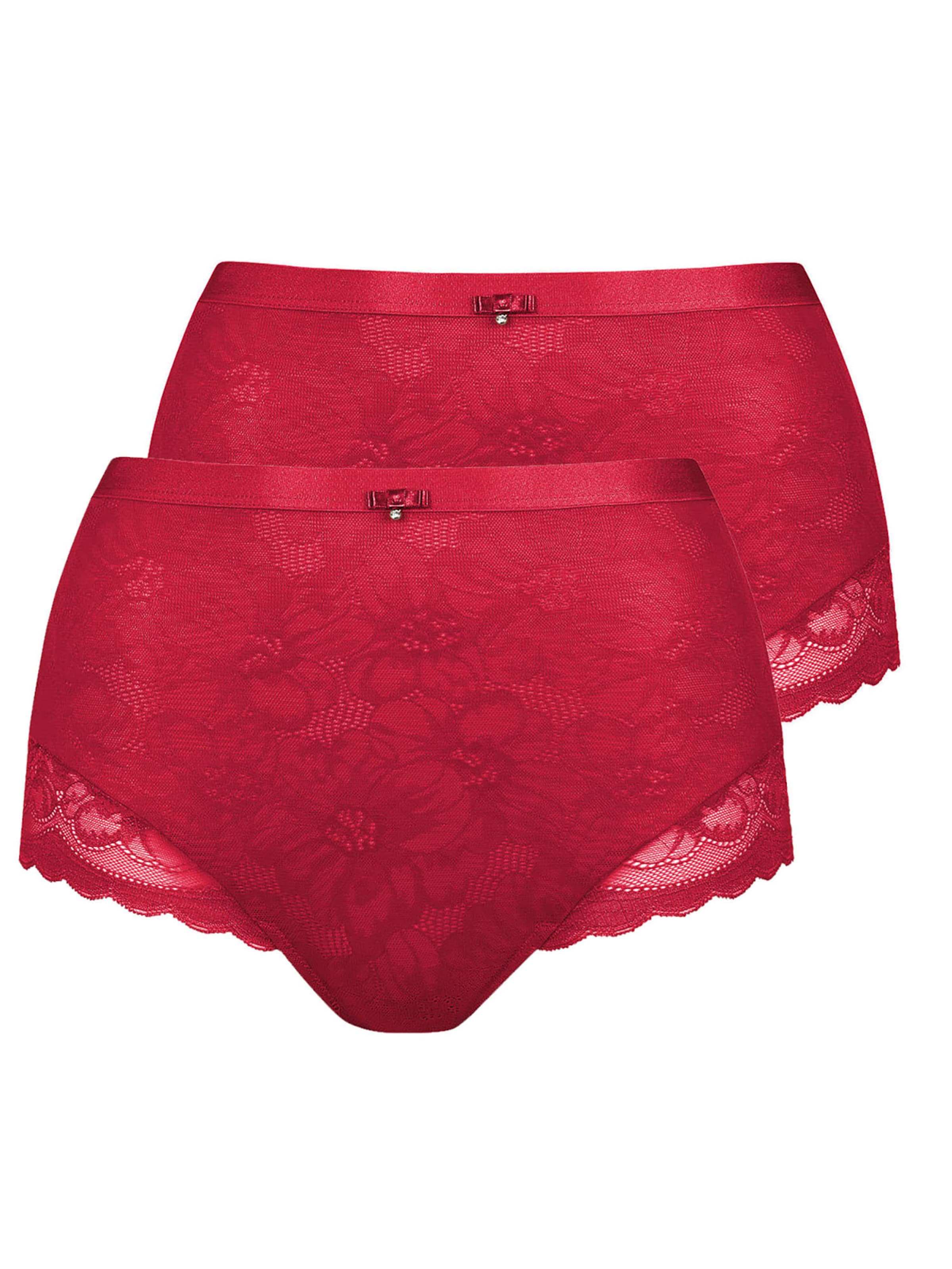 Lisca Panty 'Evelyn' in Red: front