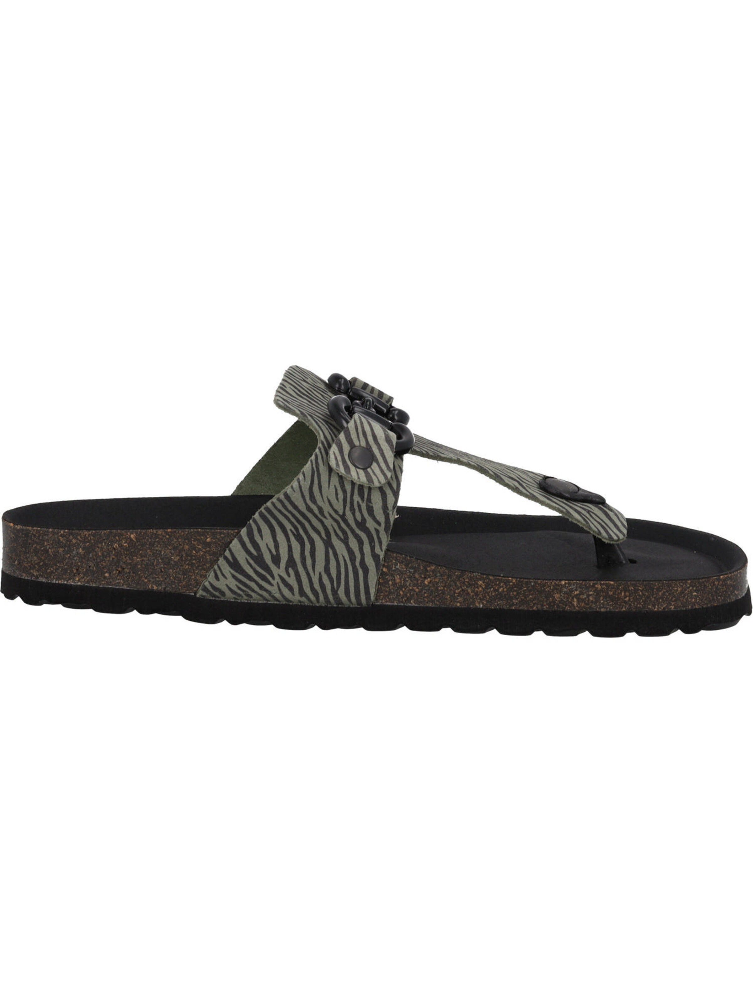 Palado - Sandalias de dedo 'Palado Kos Zebra' en verde