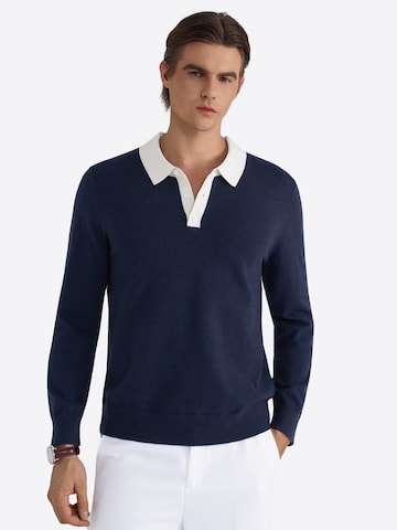 Pull-over Vantory en bleu : devant