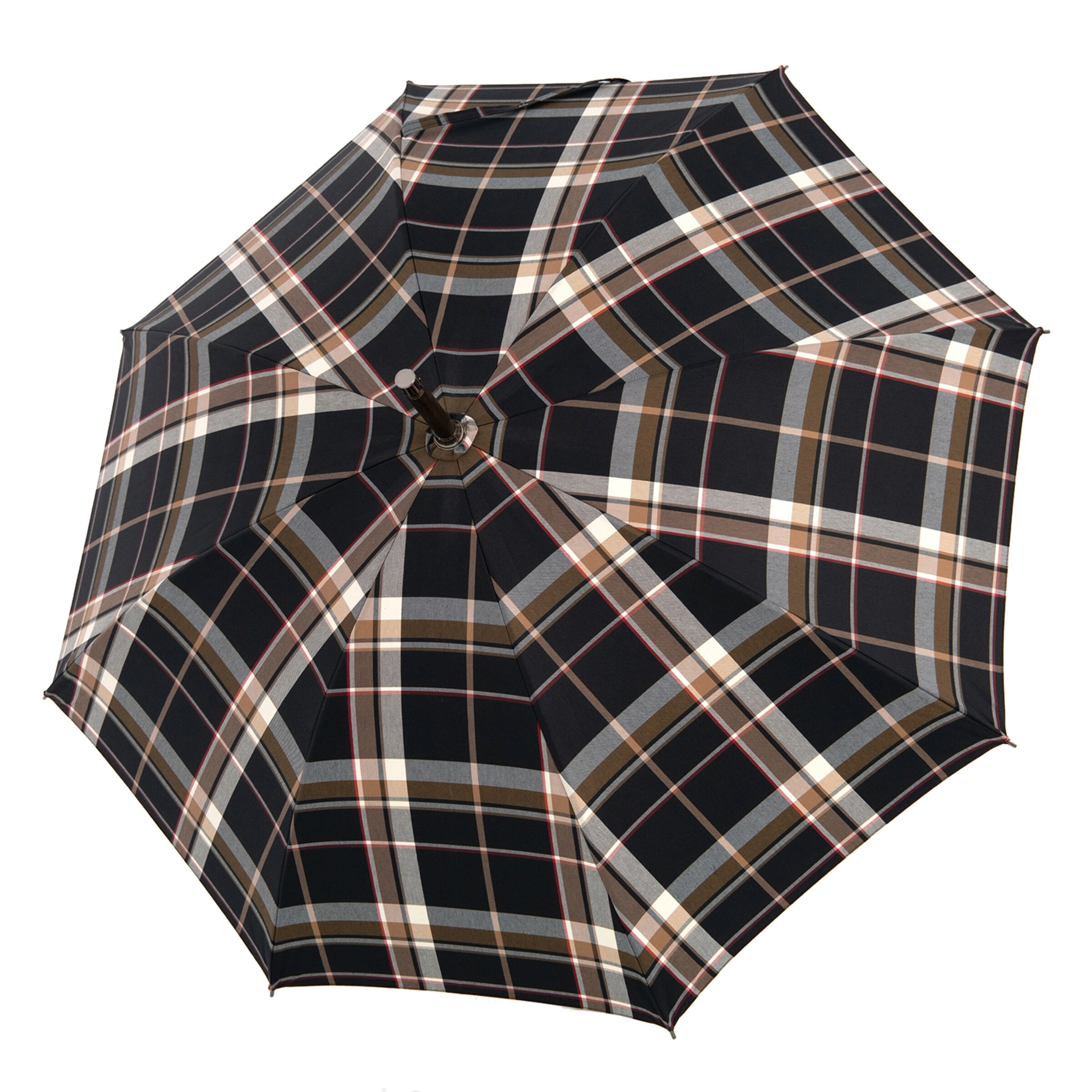 Ombrello 'Kastanie Zürs' di Doppler Manufaktur in blu: frontale