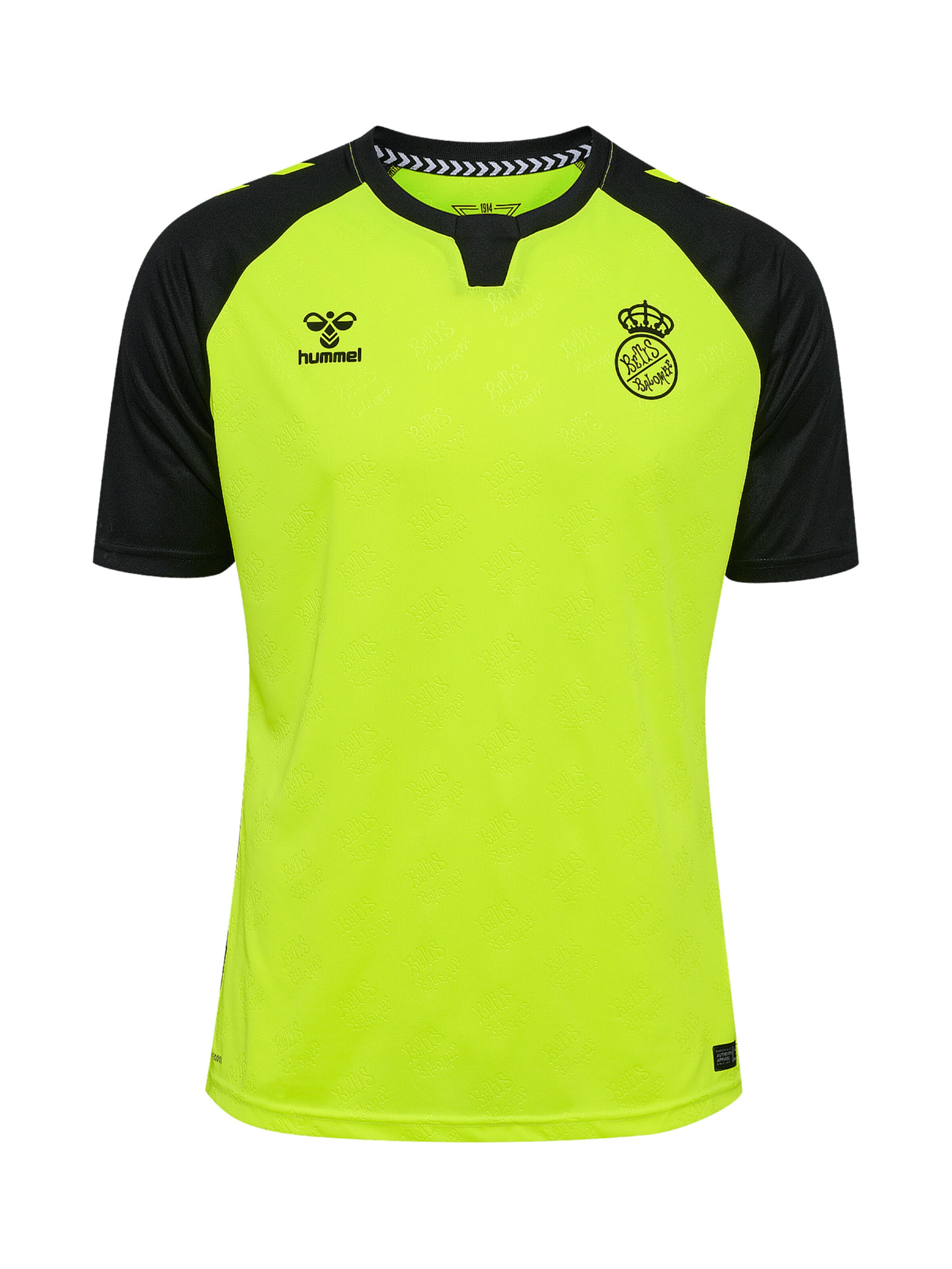 Hummel Tricot in Geel: voorkant