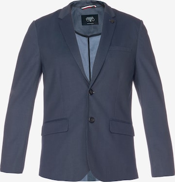 Le Temps Des Cerises Regular Fit Blazer in Blau: predná strana