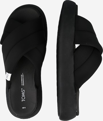 TOMS Sandals 'ALPARGATA MALLOW CROSSOVER' in Black