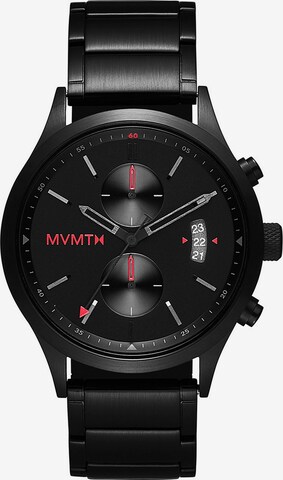 MVMT Analog Watch in Black: front