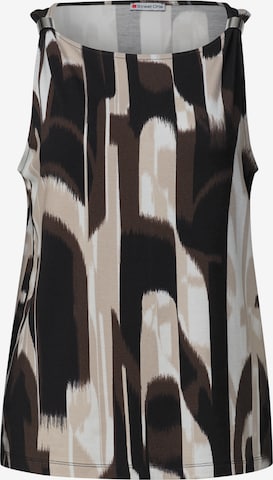 STREET ONE Top in Brown: front