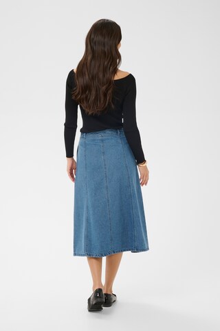 Kaffe Rok 'KAValena' in Blauw