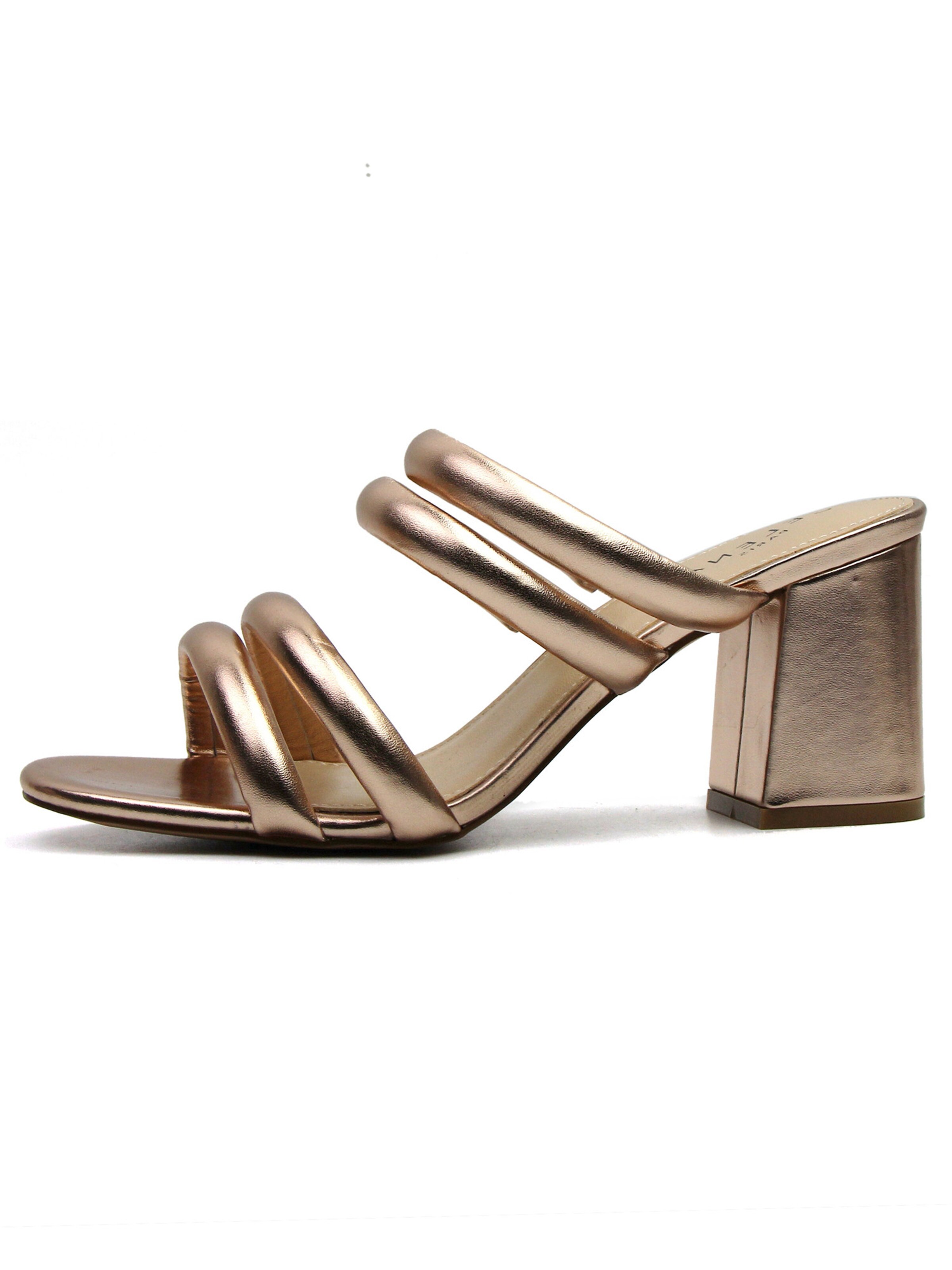Celena Sandal 'Cristina' i guld: framsida