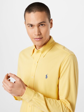 Polo Ralph Lauren Slim fit Button Up Shirt in Yellow