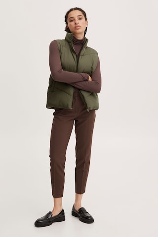 Gilet 'FRIZTA' ICHI en vert