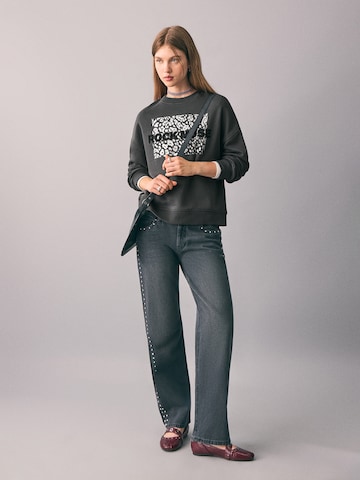 MANGO TEEN Sweatshirt 'MUSE' in Grey