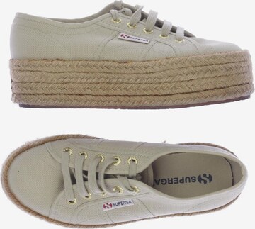 SUPERGA Flats & Loafers in 35 in Beige: front