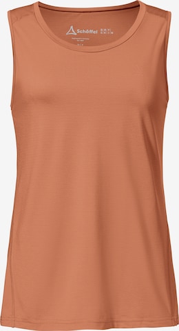 T-shirt fonctionnel 'Tauron' Schöffel en orange : devant