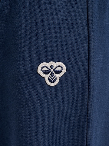 Hummel Tapered Broek in Blauw