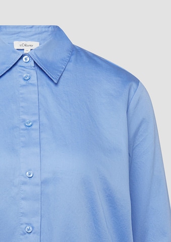 Chemisier s.Oliver en bleu