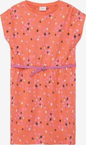 Robe s.Oliver en orange : devant