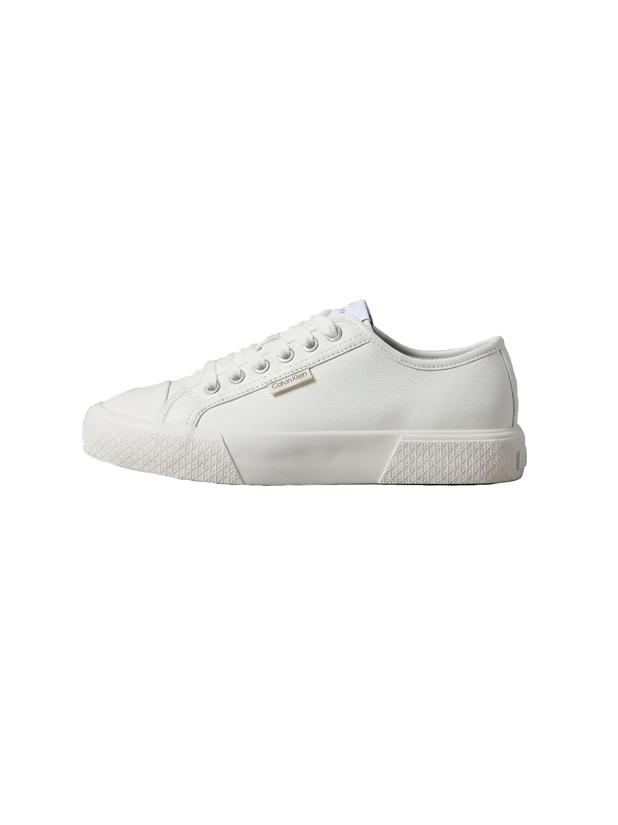 Calvin Klein Platform trainers in White: front